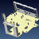 Continuous die metal stamping parts